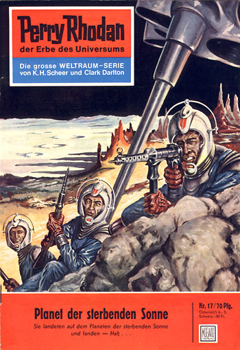 Перри Родан Книга 17: Planet der sterbenden Sonne (Планета умирающего солнца)