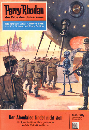 Перри Родан Книга 21: Der Atomkrieg findet nicht statt (Ядерная война отменяется)