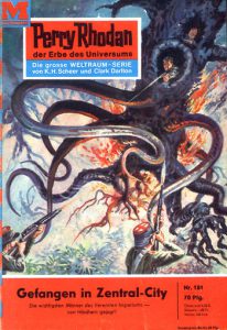 Перри Родан Книга 181: Gefangen in Zentral-City (Узники Центрального города)
